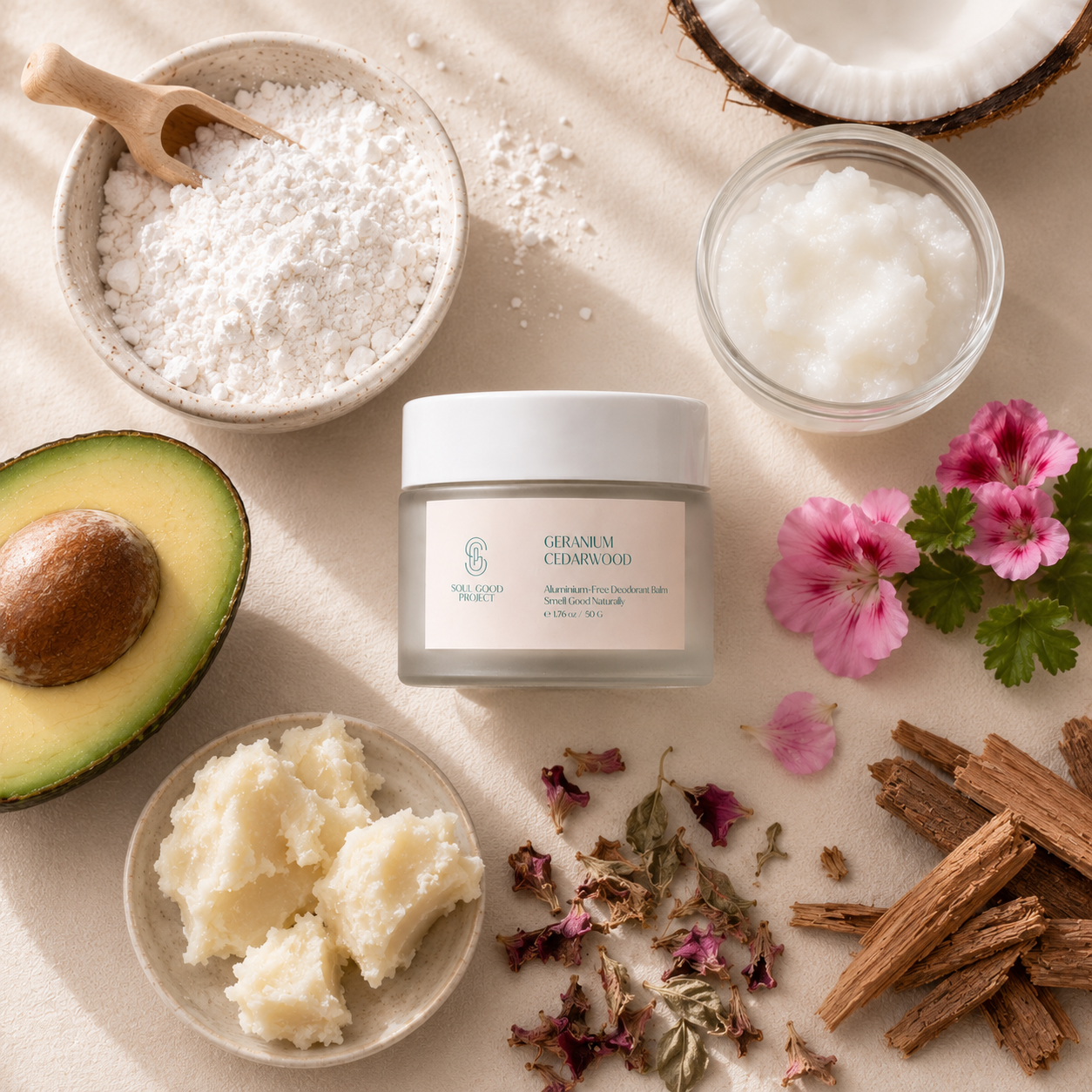 Natural Deodorant Balm