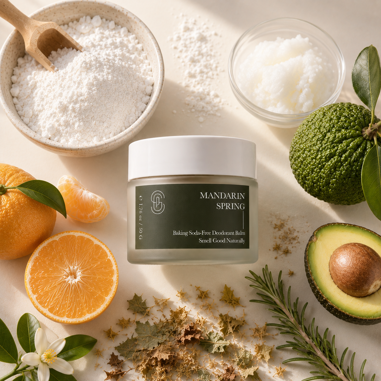 Natural Deodorant Balm